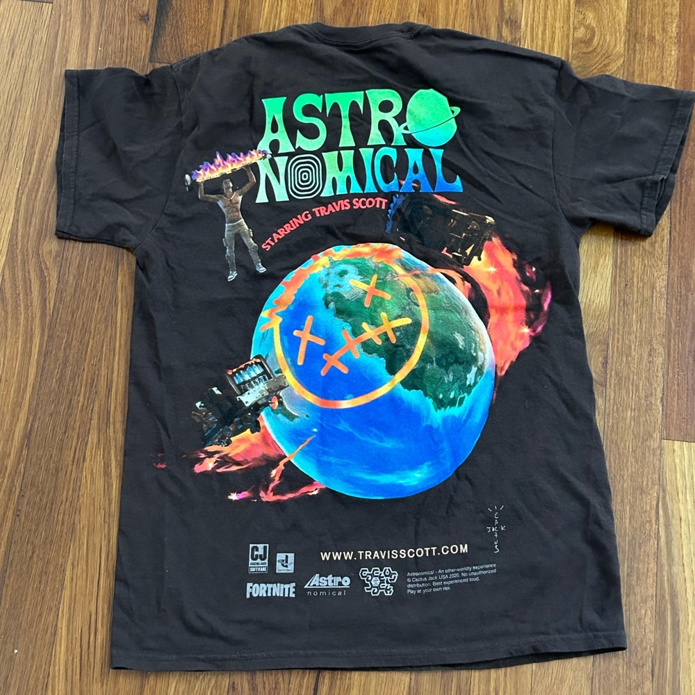 Travis Scott Sicko Event T- shirt